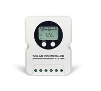 Y&H 30A Regolatore di carica solare pwm 12V 24V doppia USB adatto per batterie sigillate gel allagate e LiFePO4 Li(NiCoMn) O2