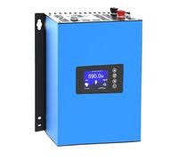 Y&H Inverter da 600 W, con limitatore di potenza, DC26 - 60 V, ingresso solare AC230 V, 600 W, con display LCD, comunicazione WiFi