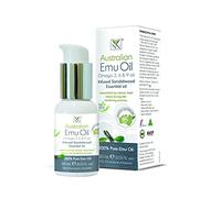 Y-Not Natural Olio di emu australiano ultra puro - Lusso, olio di emu di grado ospedaliero 60 ml- Infuso con legno di sandalo - L'ultima crema idratante per pelle, capelli, unghie e cuoio capelluto