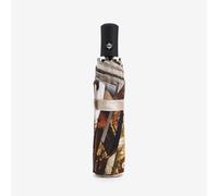 Y Not OMBRELLO POCKET PRINTED beige AMSTERDAM Taglia Unica