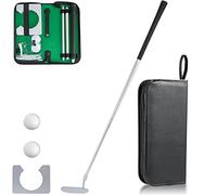 Y-Nut Mini Indoor Putting Green - Potty Putter Game con Putter, Hole Cutter, Putting Cup Office Golf Kit