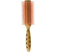 Y.S. Park - Spazzola Rotonda in Legno per Capelli Ricci e Voluminosi, Unisex, Color Zigzag