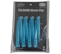 Y.S. PARK Shark Clip Becchi Azzurro Metallizzato 8 Pezzi