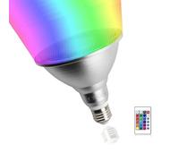 Y.W.Licht Lampadina LED RGB PAR38 Dimmerabile 20W Riflettore E27 impermeabile IP65 in alluminio cambia colore angolo di emissione di 120° IP65 per decorazione di interni ed esterni (1 pezzo)
