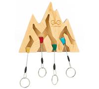 Y&Y Vertical - Portachiavi da parete - Key Holder Mountain Mapple in Legno - Marrone