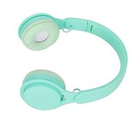 Y08 Cuffie per Bambini Design Elegante Macaron Suono Stereo per Bambini Comodo Auricolare Pieghevole Sopra L'orecchio 1 Pezzo (GREEN)