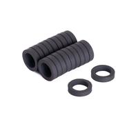 Y10 Ferrite Anello Magneti - 11.7mm O. D. X 7.9mm I. 3mm Spesso - 0.076kg Pull