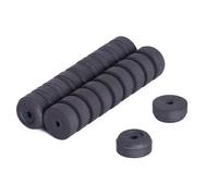 Y10 Ferrite Magneti Per Arti, Mestieri, Creazione Di Modelli, Fai -Da -Te E Hobby - 12Mm O.D. x 2Mm I.D. x 6mm Di Spessore - 0,137kg Di Tiro - Pacco Di 20
