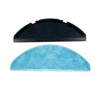 Y15A Panno e supporto for scopa, compatibile con Cecotec, compatibile con Conga, 8290/7490 Parti di ricambio Accessori for aspirapolvere robot Parte ricaricabile(Lake BlueBlack 1 se)