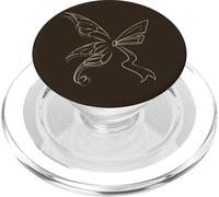 Y2K 90s Coquette Bow Fairygrunge ali e stella PopSockets PopGrip per MagSafe