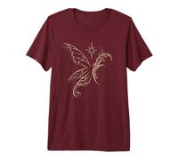 Y2K 90s Cottagecore Bellflower Fairygrunge Ali e Stella Maglietta Premium