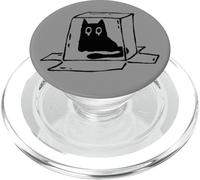 Y2K 90s Intrappolato Gatto Tomcat Triste PopSockets PopGrip per MagSafe