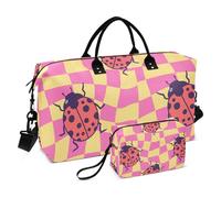 Y2k 90s modello multicolore Duffel Bag Large Carry On Airport Bag Sport Training Bag con Toiletry Bag per viaggio multifunzionale, Modello Y2k anni '90 multicolore, 1 size