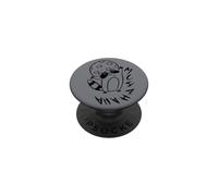 Y2K 90s Raccapricciante Raccoon Evil Laugh Under the Moon PopSockets PopGrip Adesivo
