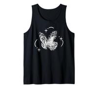 Y2K 90s Tattoo Style Dotwork Punteggio Farfalla Canotta