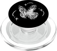 Y2K 90s Tattoo Style Dotwork Punteggio Farfalla PopSockets PopGrip per MagSafe