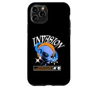 Y2K Alien Invasion - Bold Urban Graffiti Estetica Custodia per iPhone 11 Pro