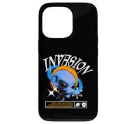 Y2K Alien Invasion - Bold Urban Graffiti Estetica Custodia per iPhone 13 Pro