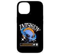 Y2K Alien Invasion - Bold Urban Graffiti Estetica Custodia per iPhone 14