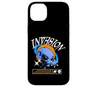 Y2K Alien Invasion - Bold Urban Graffiti Estetica Custodia per iPhone 14 Plus