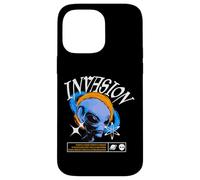 Y2K Alien Invasion - Bold Urban Graffiti Estetica Custodia per iPhone 14 Pro Max
