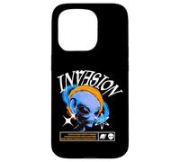 Y2K Alien Invasion - Bold Urban Graffiti Estetica Custodia per iPhone 15 Pro