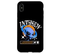 Y2K Alien Invasion - Bold Urban Graffiti Estetica Custodia per iPhone XS Max