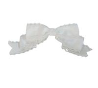 Y2K Anime Nastro Bowknot Pizzo Mollette per donne adulte Festa in maschera Vintage Clip di capelli Cosplay Costume Ornamento Dei Capelli Accessori Donna