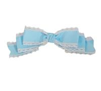 Y2K Anime Nastro Bowknot Pizzo Mollette per donne adulte Festa in maschera Vintage Clip di capelli Cosplay Costume Ornamento Dei Capelli Accessori Donna