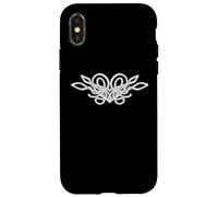 Y2K anni '90 persi nel labirinto del cuore Custodia per iPhone X/XS