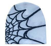 Y2k - Berretto da uomo e da donna, per adolescenti, Y2k, invernale, lavorato a maglia, in cotone, con stampa Y2k, colore rosa Harajuku, Spider-16, Taglia unica