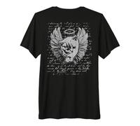 Y2K Cat Chain Heart Cute Emo Goth 90s 2000s Vintage Graphic Maglietta Premium