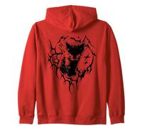 Y2K Cat Cute Emo Goth 90s 2000s Grunge Vintage Graphic Felpa con Cappuccio