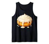 Y2K Cinnamon Roll Kawaii Sweet Snack Estetico Pastello Canotta