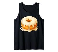 Y2K Cinnamon Roll Kawaii Sweet Snack Estetico Pastello Canotta