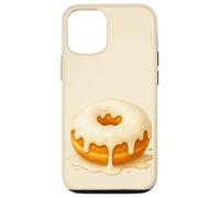 Y2K Cinnamon Roll Kawaii Sweet Snack Estetico Pastello Custodia per iPhone 12/12 Pro