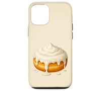 Y2K Cinnamon Roll Kawaii Sweet Snack Estetico Pastello Custodia per iPhone 12/12 Pro