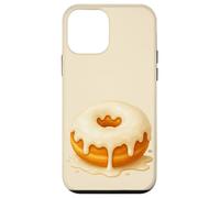 Y2K Cinnamon Roll Kawaii Sweet Snack Estetico Pastello Custodia per iPhone 12 mini