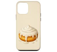 Y2K Cinnamon Roll Kawaii Sweet Snack Estetico Pastello Custodia per iPhone 12 mini