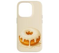 Y2K Cinnamon Roll Kawaii Sweet Snack Estetico Pastello Custodia per iPhone 14 Pro