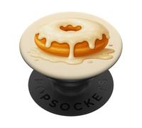 Y2K Cinnamon Roll Kawaii Sweet Snack Estetico Pastello PopSockets PopGrip Adesivo