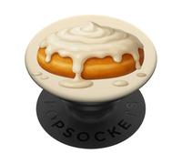 Y2K Cinnamon Roll Kawaii Sweet Snack Estetico Pastello PopSockets PopGrip Adesivo