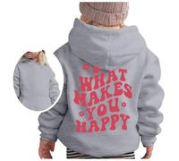 Y2k Felpa per Bambini Grafica Dolce Maglione Felpe Girocollo Sportivo Bambina Basic Comfort Traspirante Cartoon Stampa Maglia di Tuta A Manica Lunga E-Girl Harajuku Streetwear