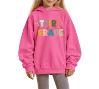 Y2k Felpa per Bambini Grafica Dolce Maglione Felpe Girocollo Sportivo Bambina con Stampa Festiva Carina Cappotto Eleganti Maglia di Tuta A Manica Lunga Moda Casual Autunno Inverno
