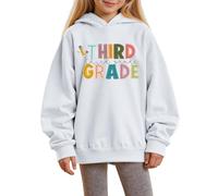Y2k Felpa per Bambini Grafica Dolce Maglione Felpe Girocollo Sportivo Bambina con Stampa Festiva Carina Cappotto Eleganti Maglia di Tuta A Manica Lunga Moda Casual Autunno Inverno