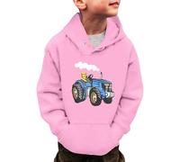 Y2K Felpa Ragazzi 2025,Abbigliamento Sportivo Casual Felpe Pullover per Adolescenti con Cappuccio Semplice Accogliente Graziosa Solid Color Bambino Maglione Bambini 7-14 Anni