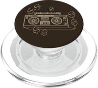 Y2K Ghetto Blaster Dollar Boom Box anni '70 80 90 PopSockets PopGrip per MagSafe