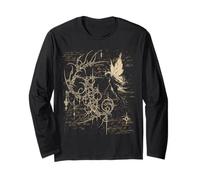 Y2K Grunge Alt Goth Fairy Sigilism Vintage Graphic Maglia a Manica