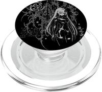 Y2K Grunge Anime Goth Alt Sigilism Japanese Ninja Graphic PopSockets PopGrip per MagSafe