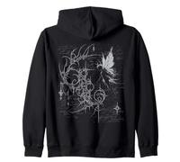 Y2K Grunge Fairy Alt Goth Sigilism Vintage Graphic Felpa con Cappuccio